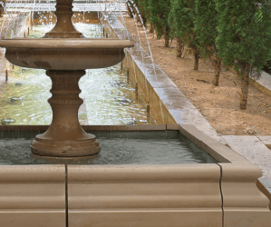 Small Square Romford Pool Surround