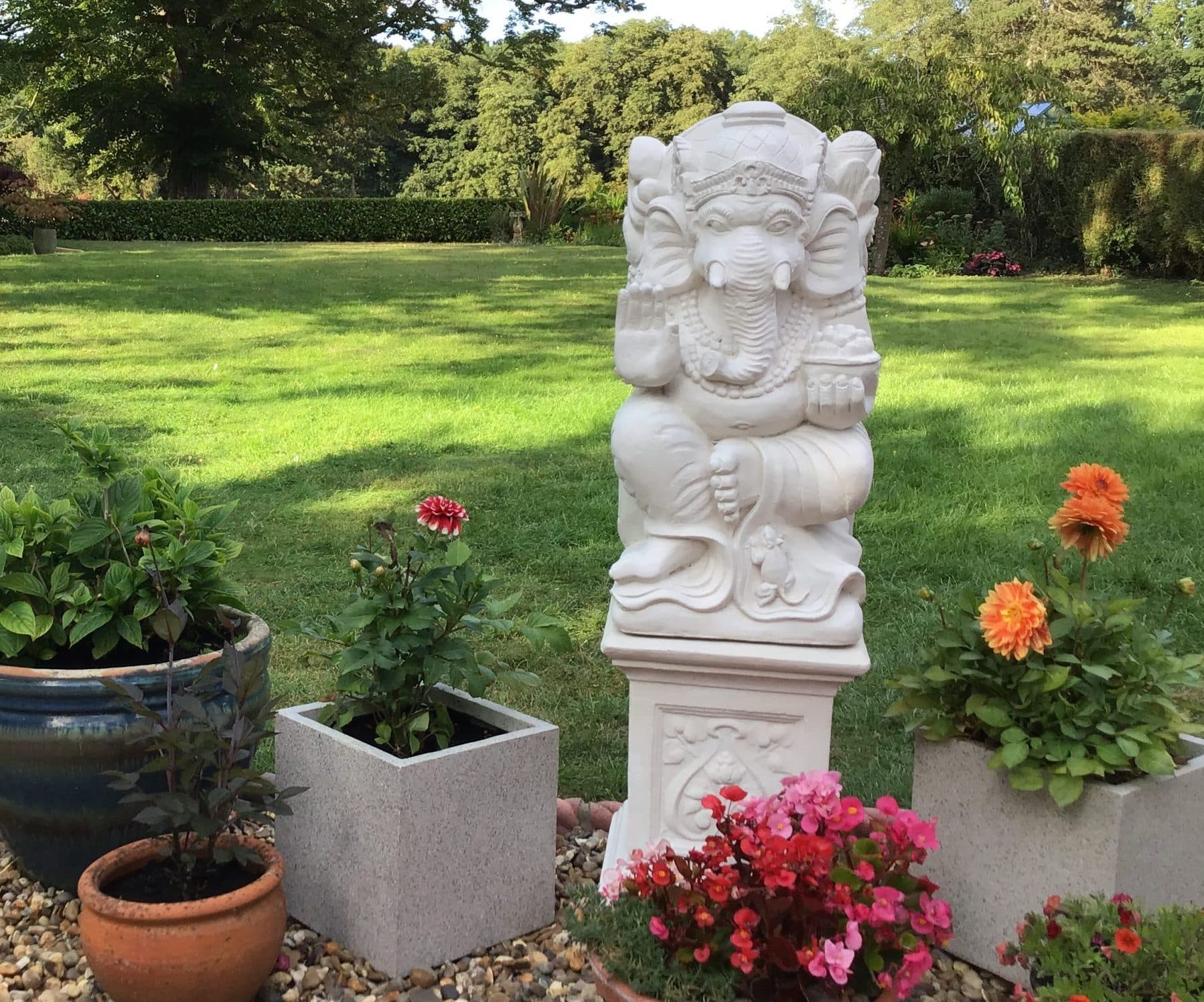 Lord Ganesh with Classic or Sherwood Plinth