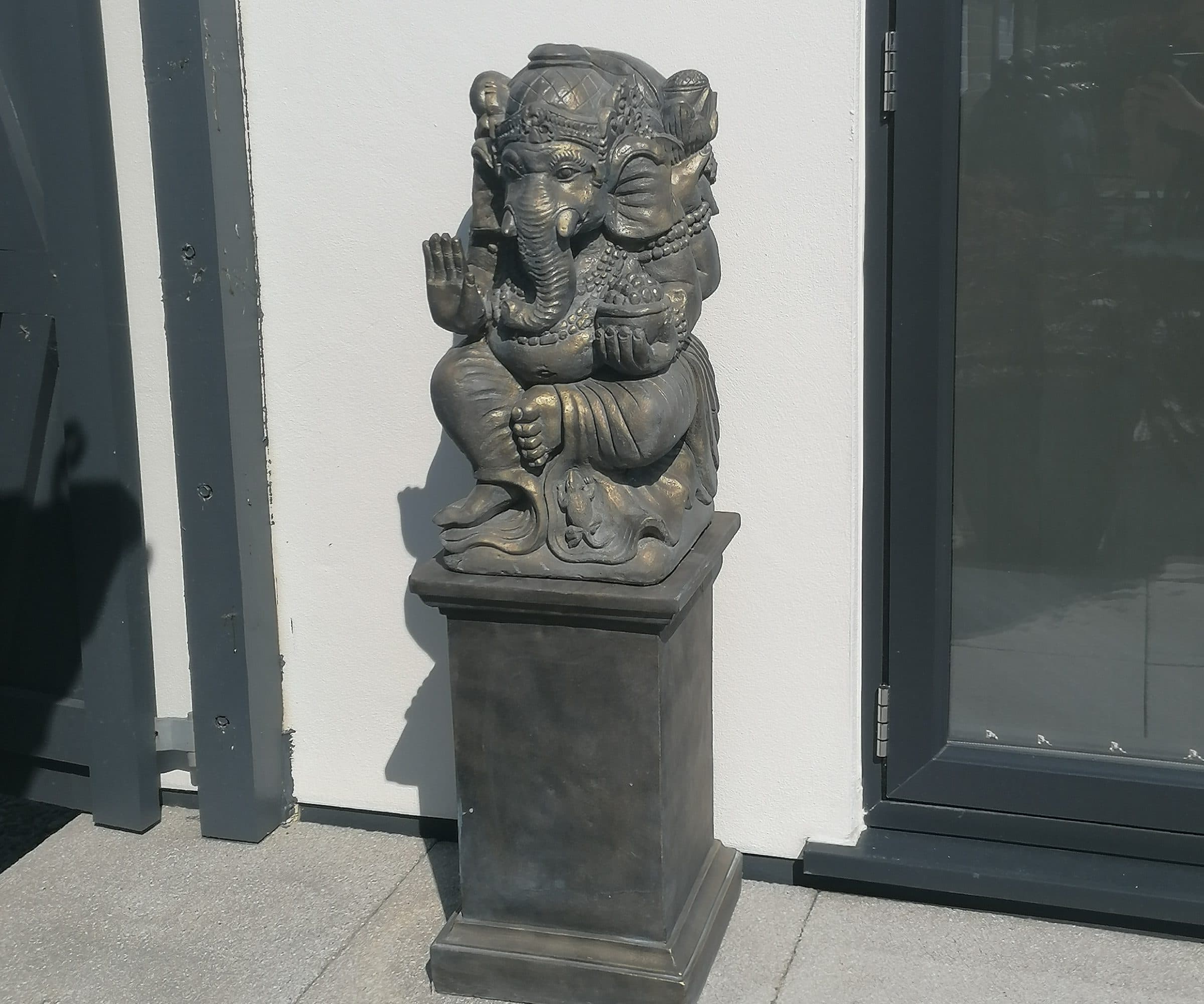 Lord Ganesh with Classic or Sherwood Plinth