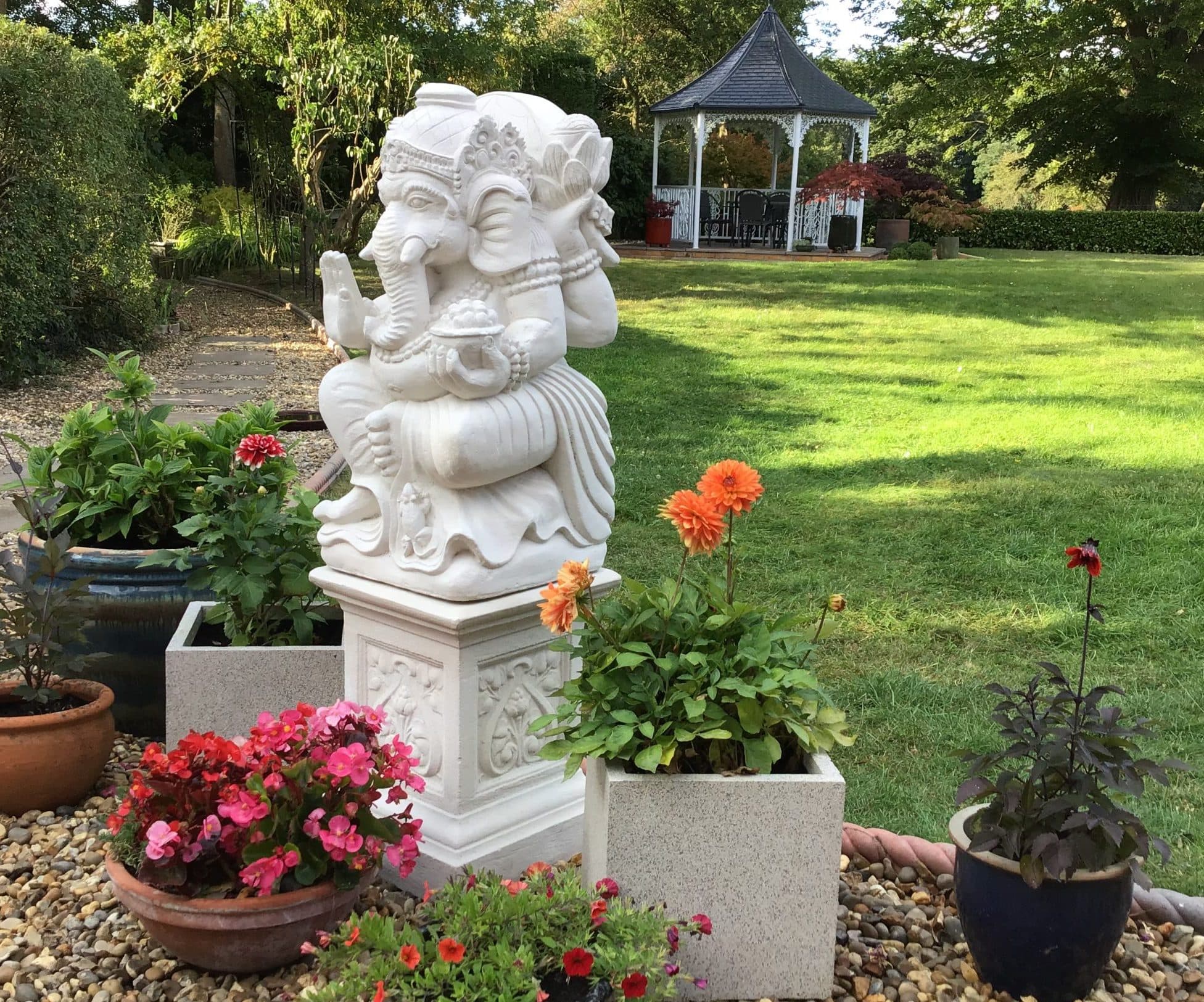 Lord Ganesh with Classic or Sherwood Plinth