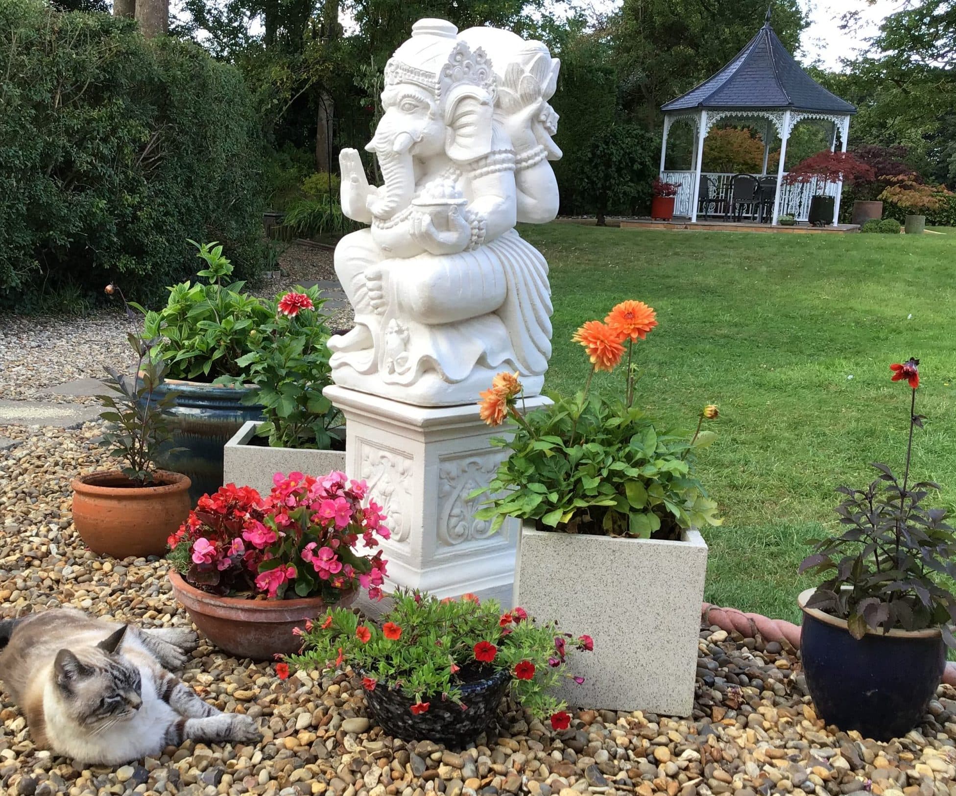 Lord Ganesh with Classic or Sherwood Plinth