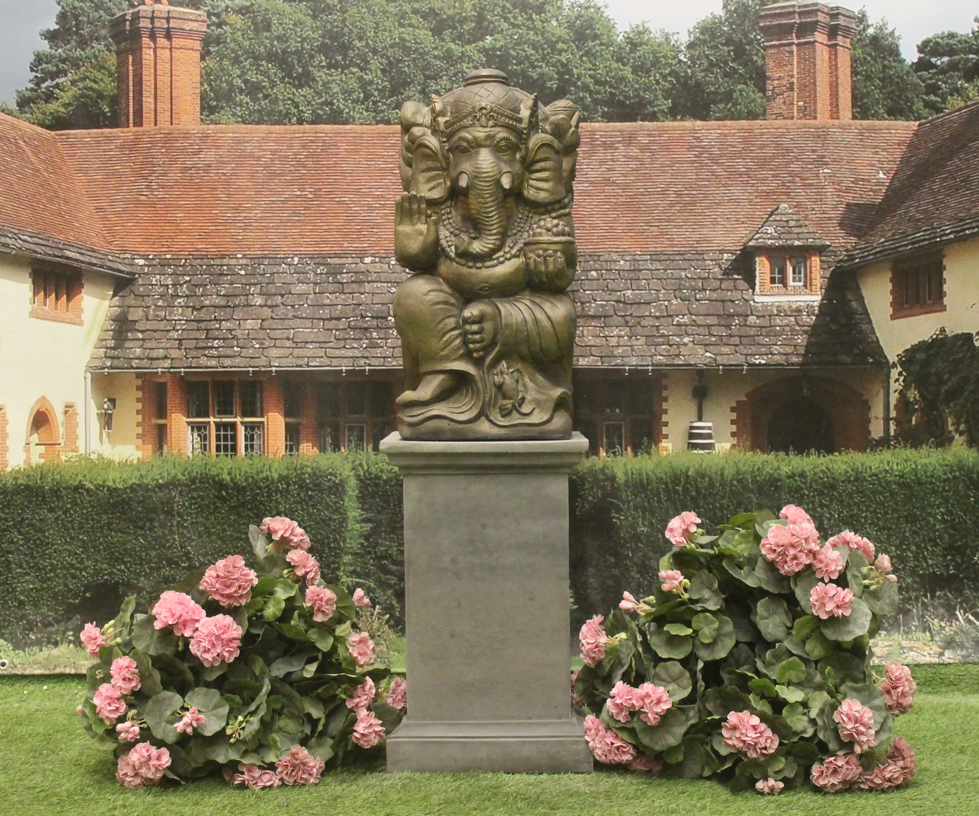Lord Ganesh with Classic or Sherwood Plinth
