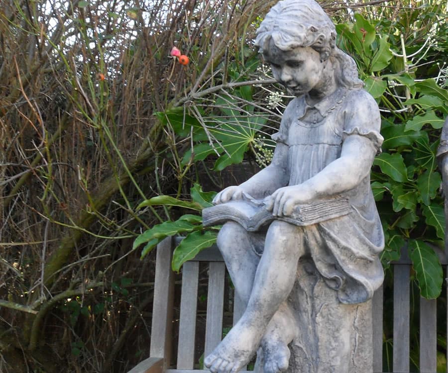Summer Girl Statues