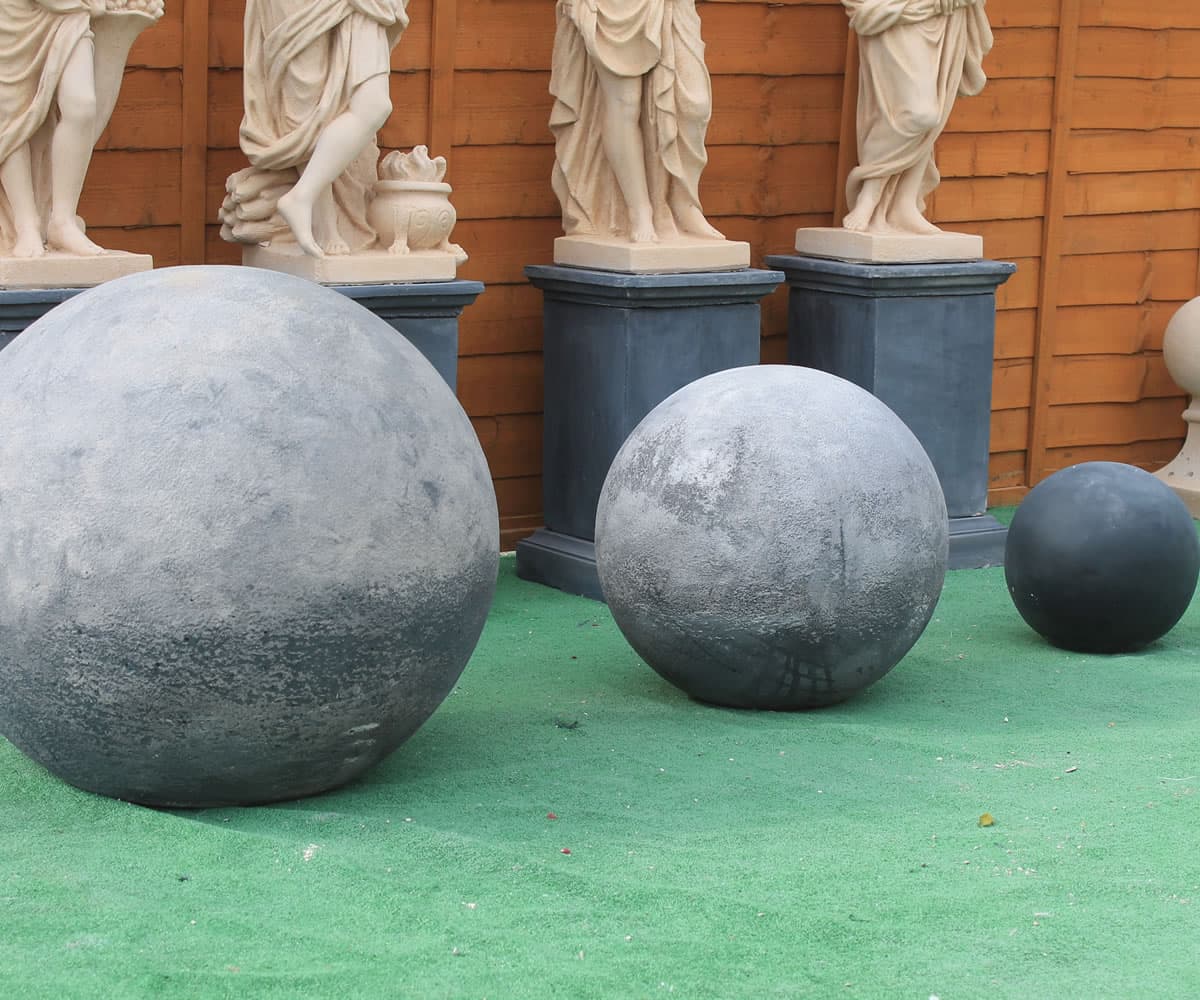 Set of Three Ball Spheres