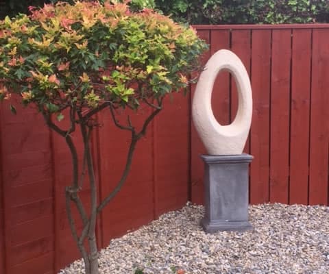 Eye Sculpture on Classic Plinth
