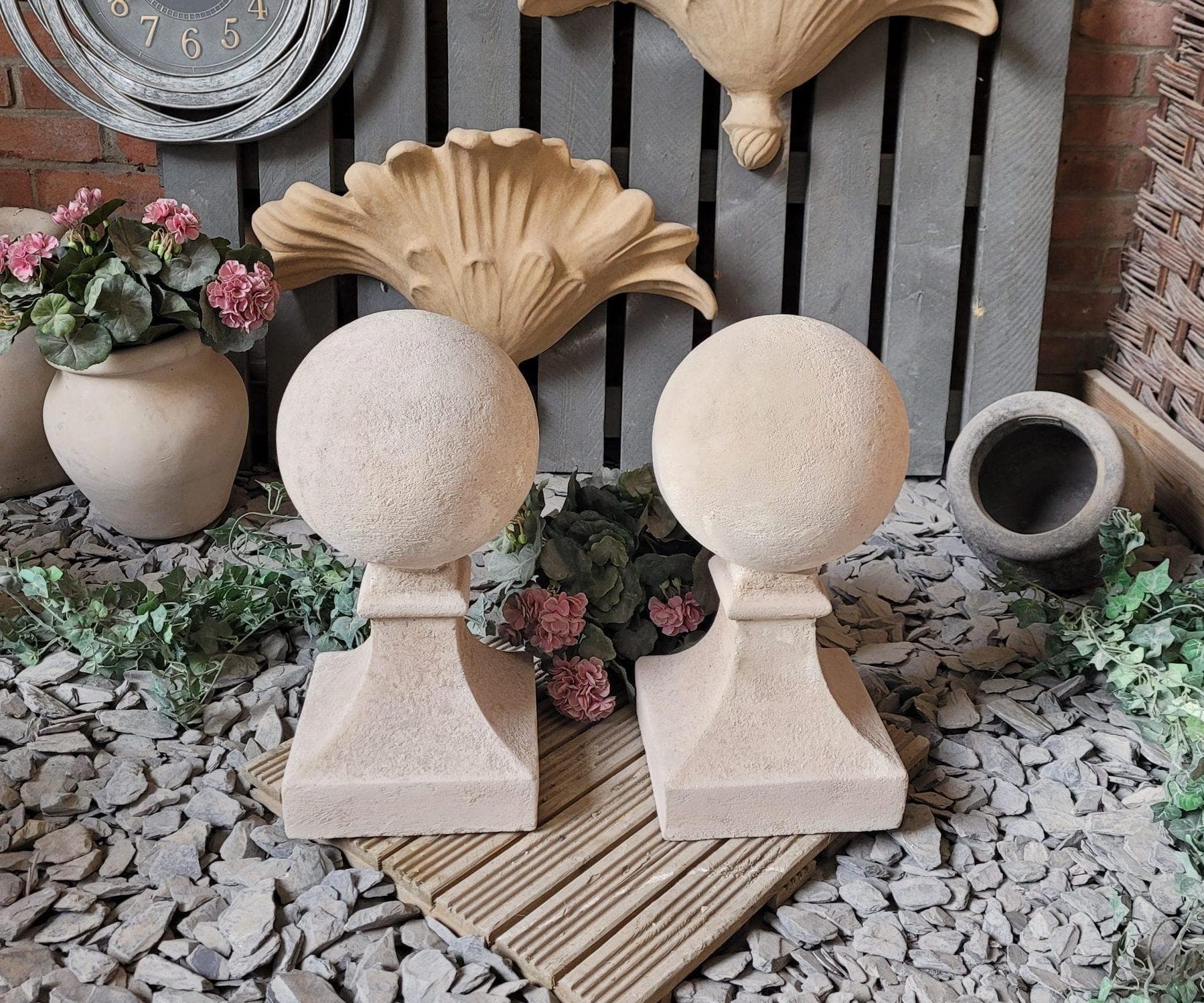 Pair of Gate Post Finials