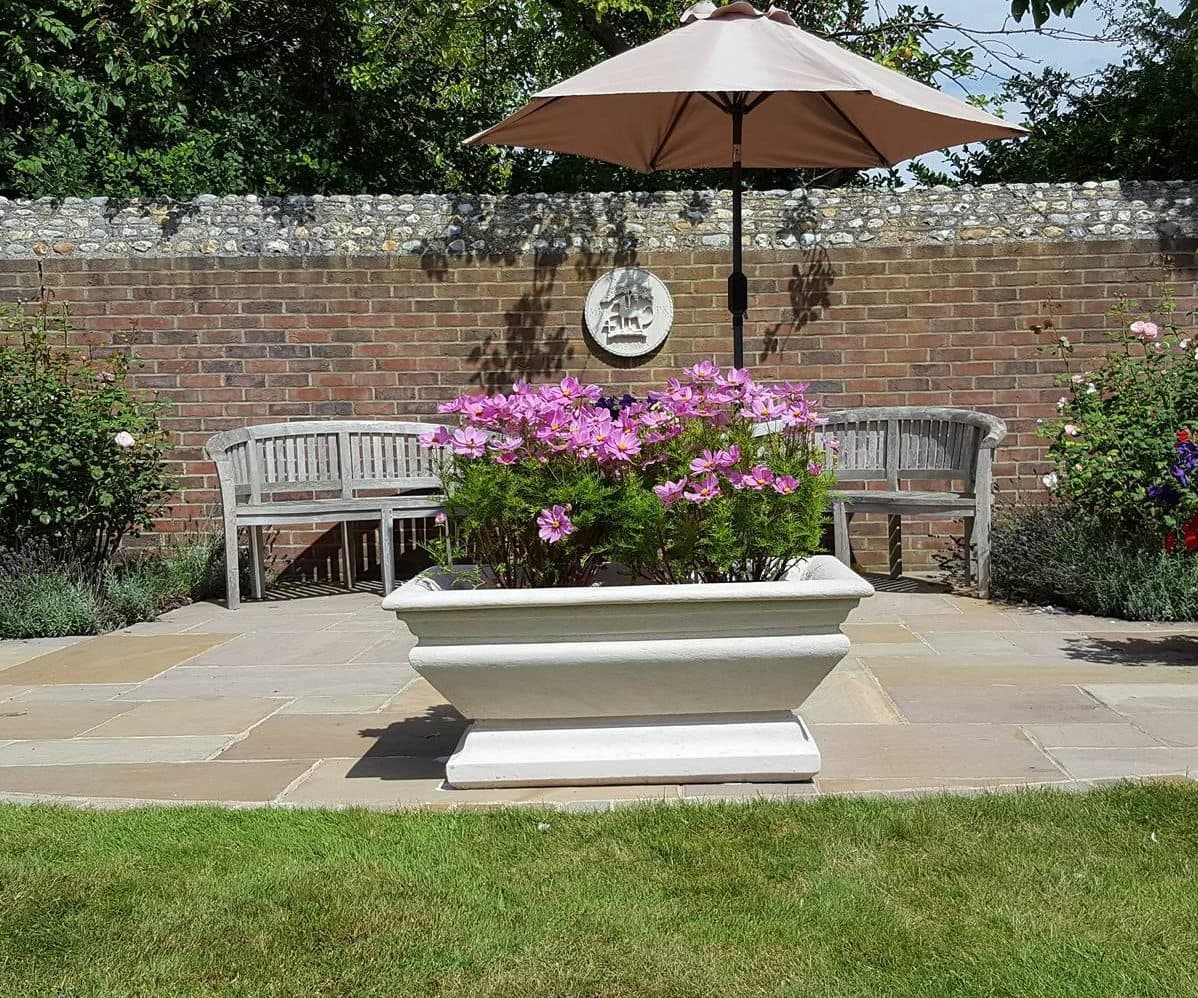Pair of Large Georgian Style Troughs