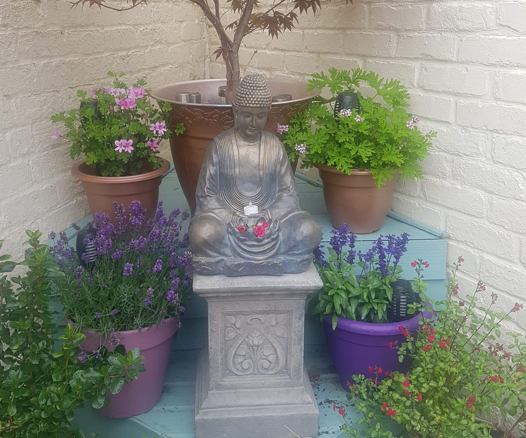 Buddha of Light on a Sherwood Plinth