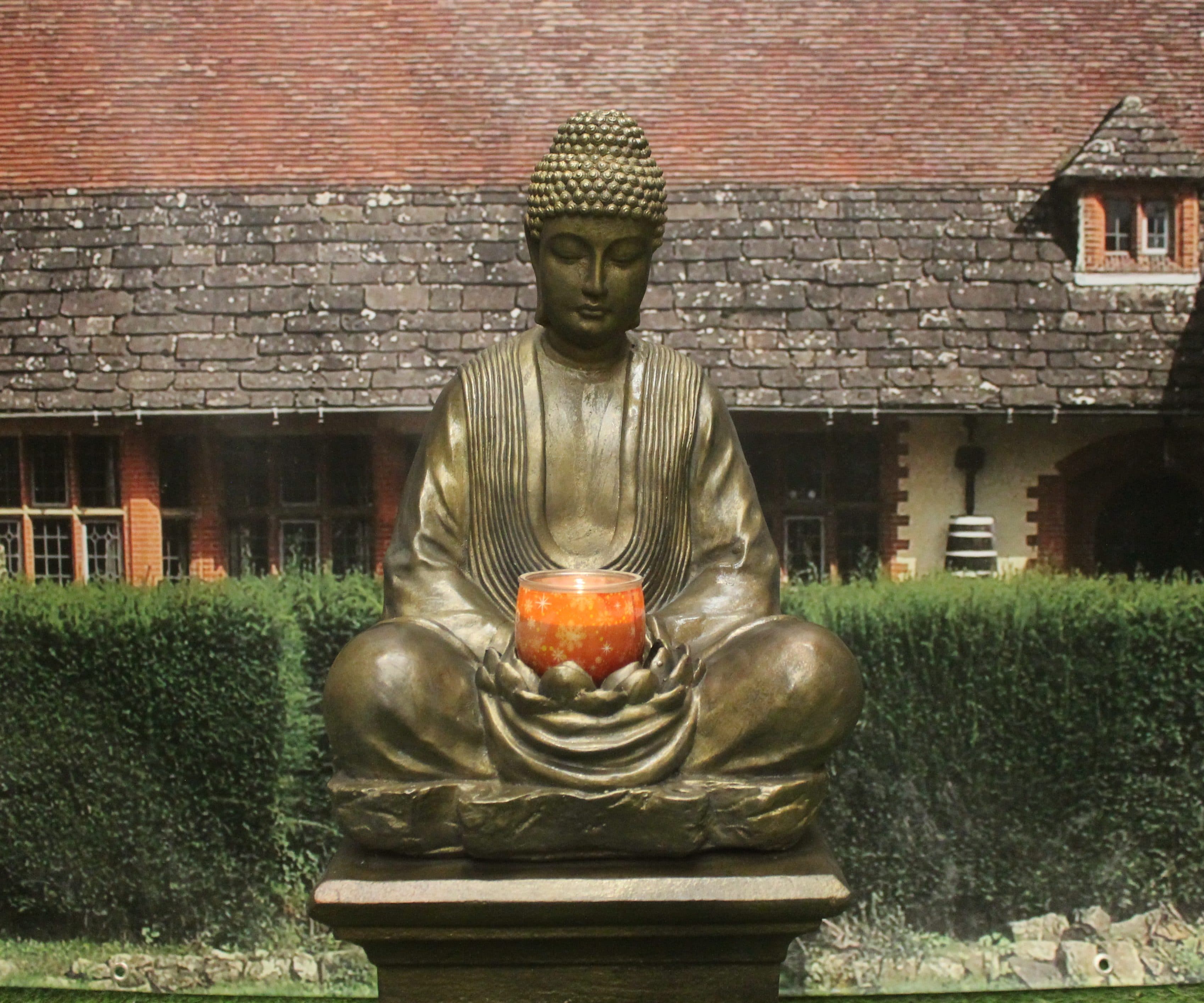 Buddha of Light on a Sherwood Plinth