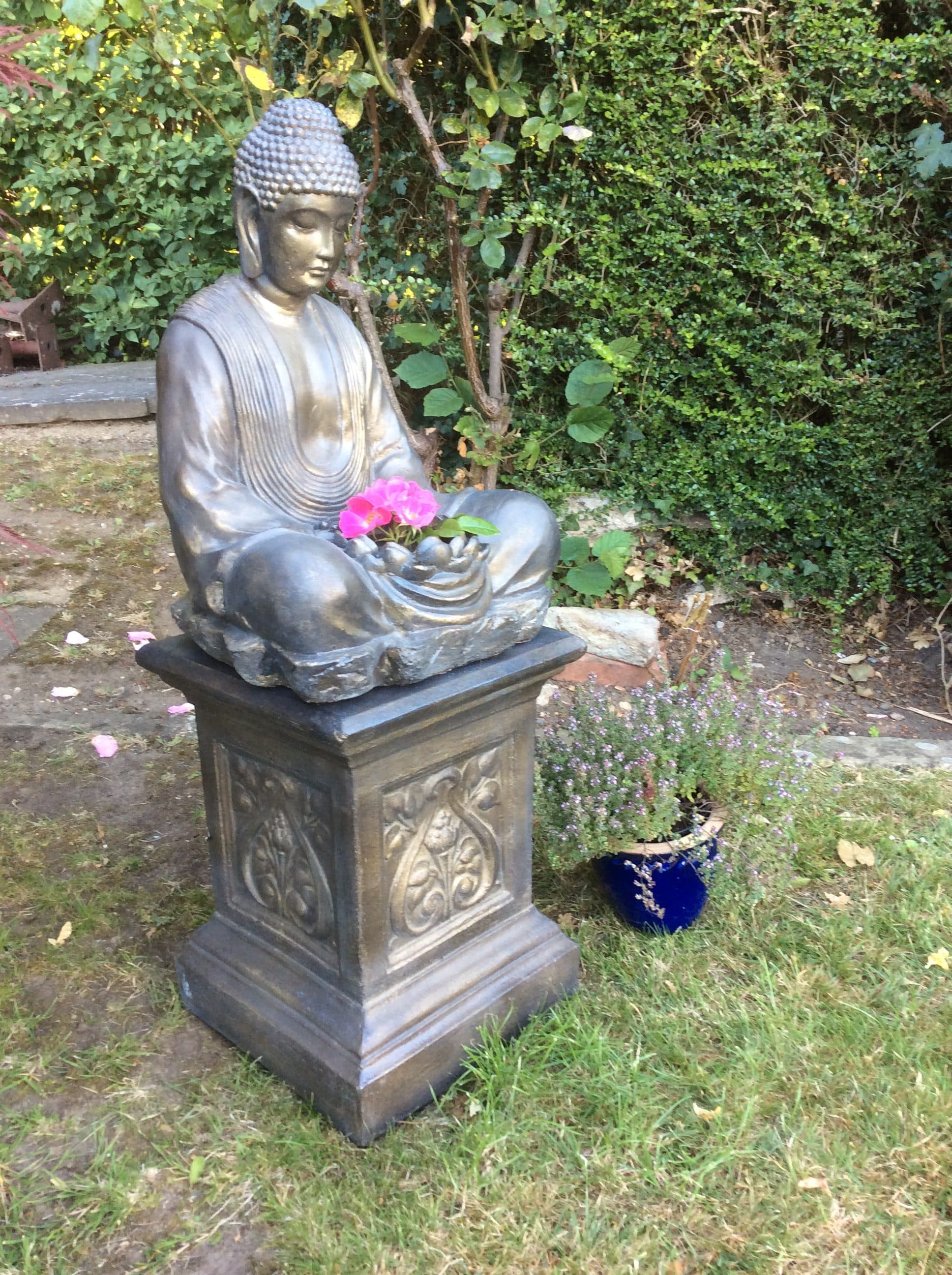 Buddha of Light on a Sherwood Plinth