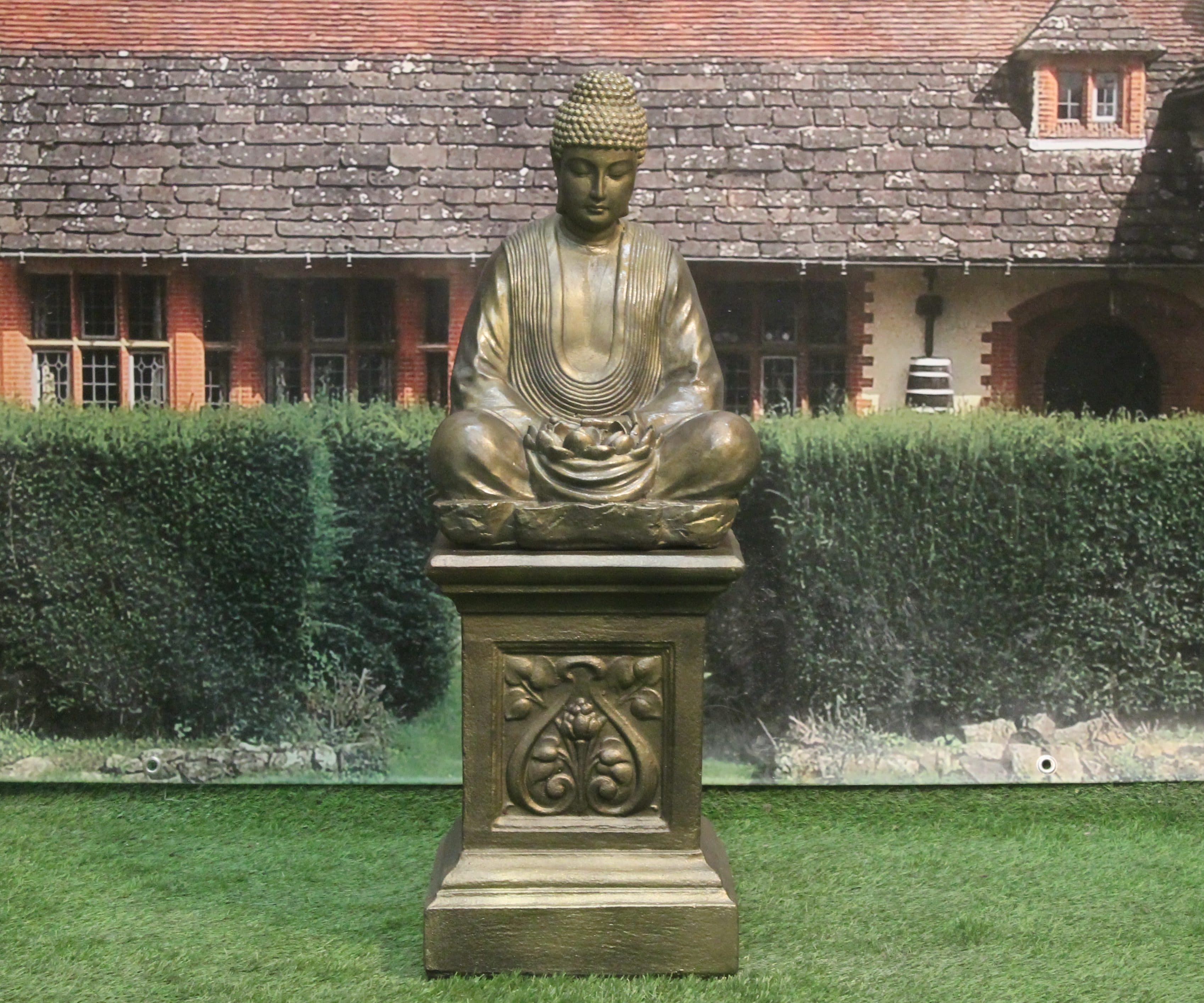 Buddha of Light on a Sherwood Plinth