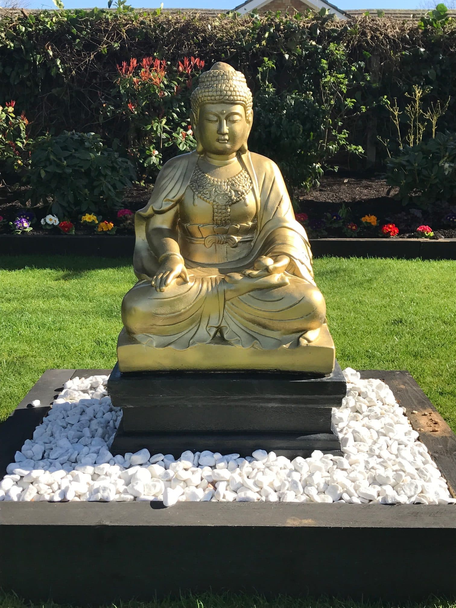 Extra Large Lotus Buddha Plus Plinth