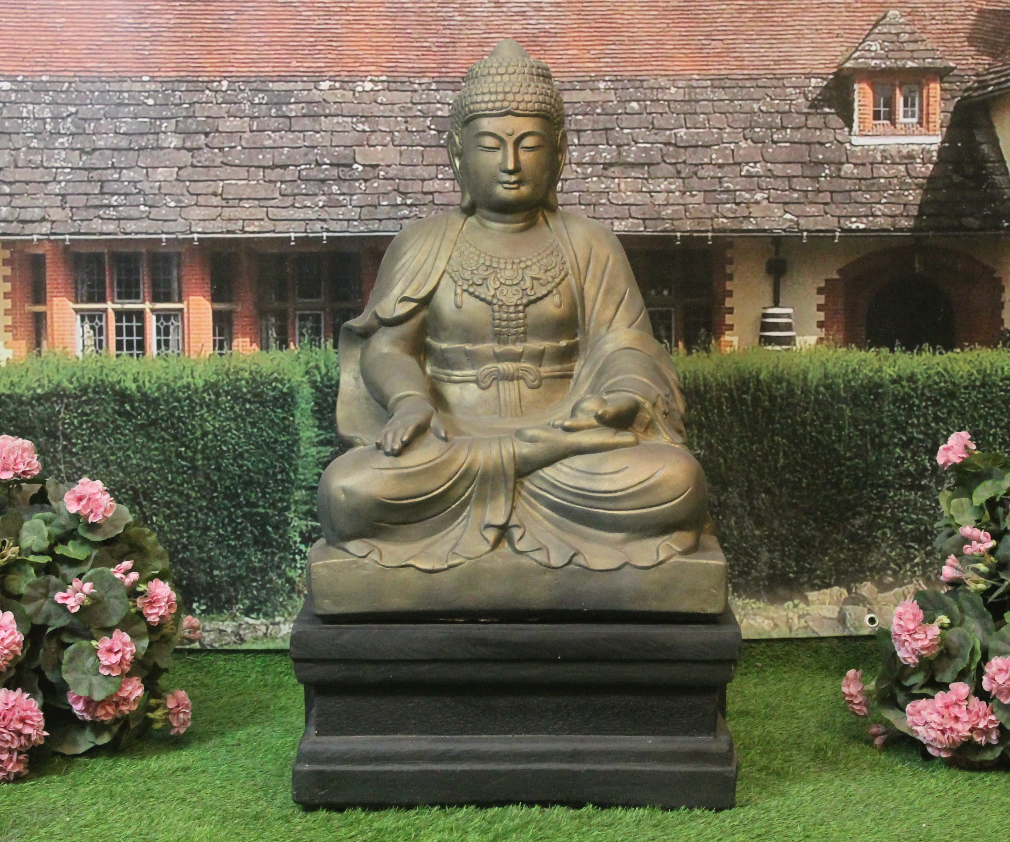 Extra Large Lotus Buddha Plus Plinth