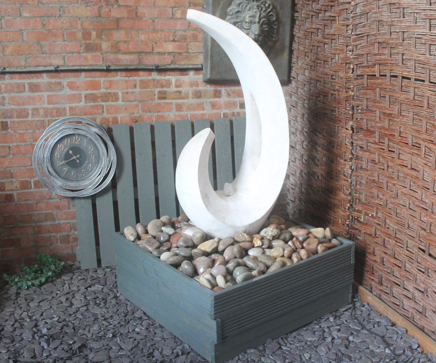 Shard Sculpture Fountain with Sump