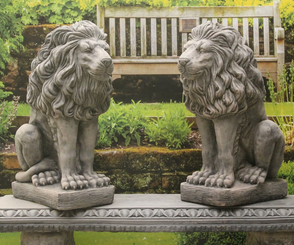 Single Sitting Lion