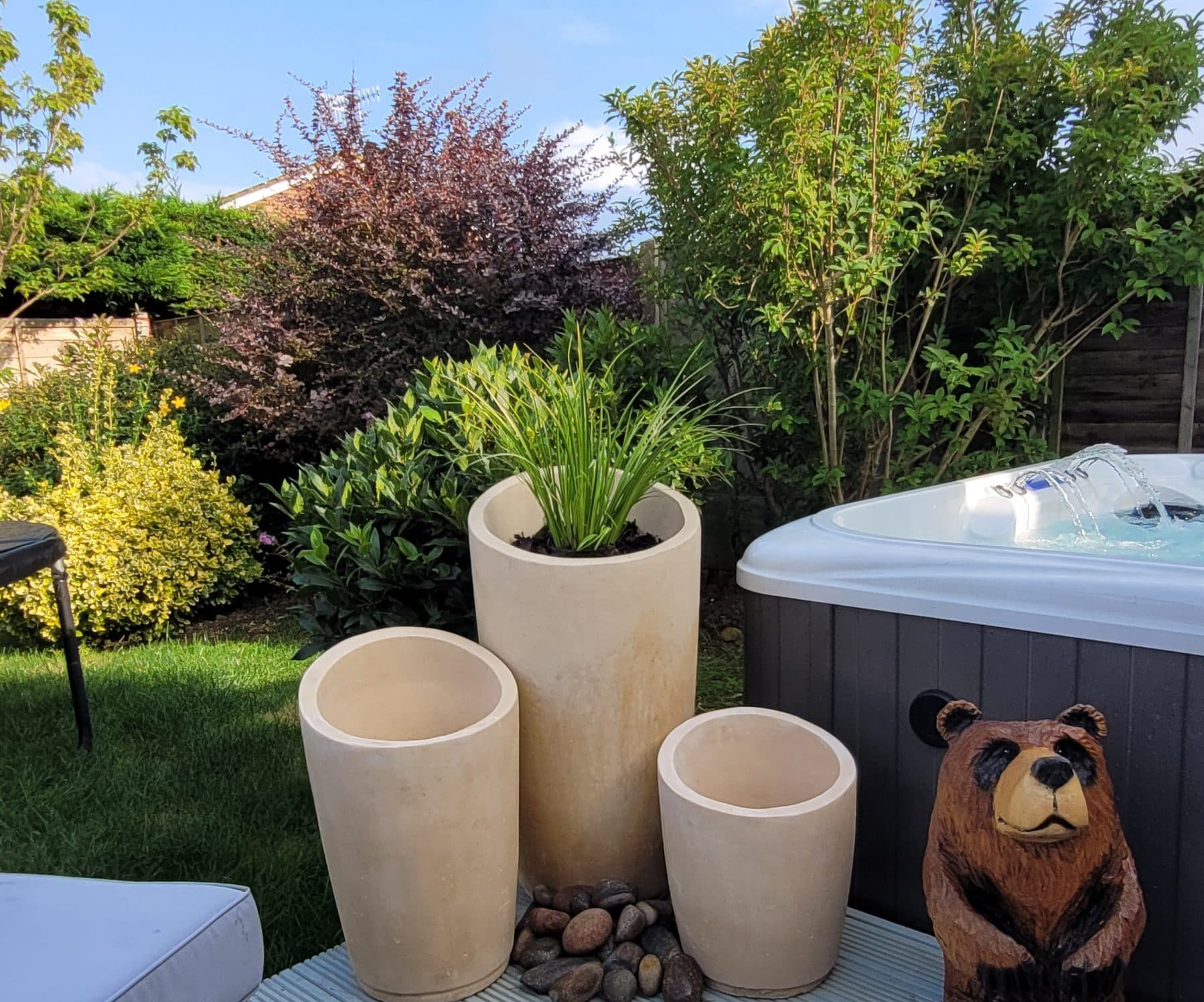 Florence Cluster 3 planter Tubs