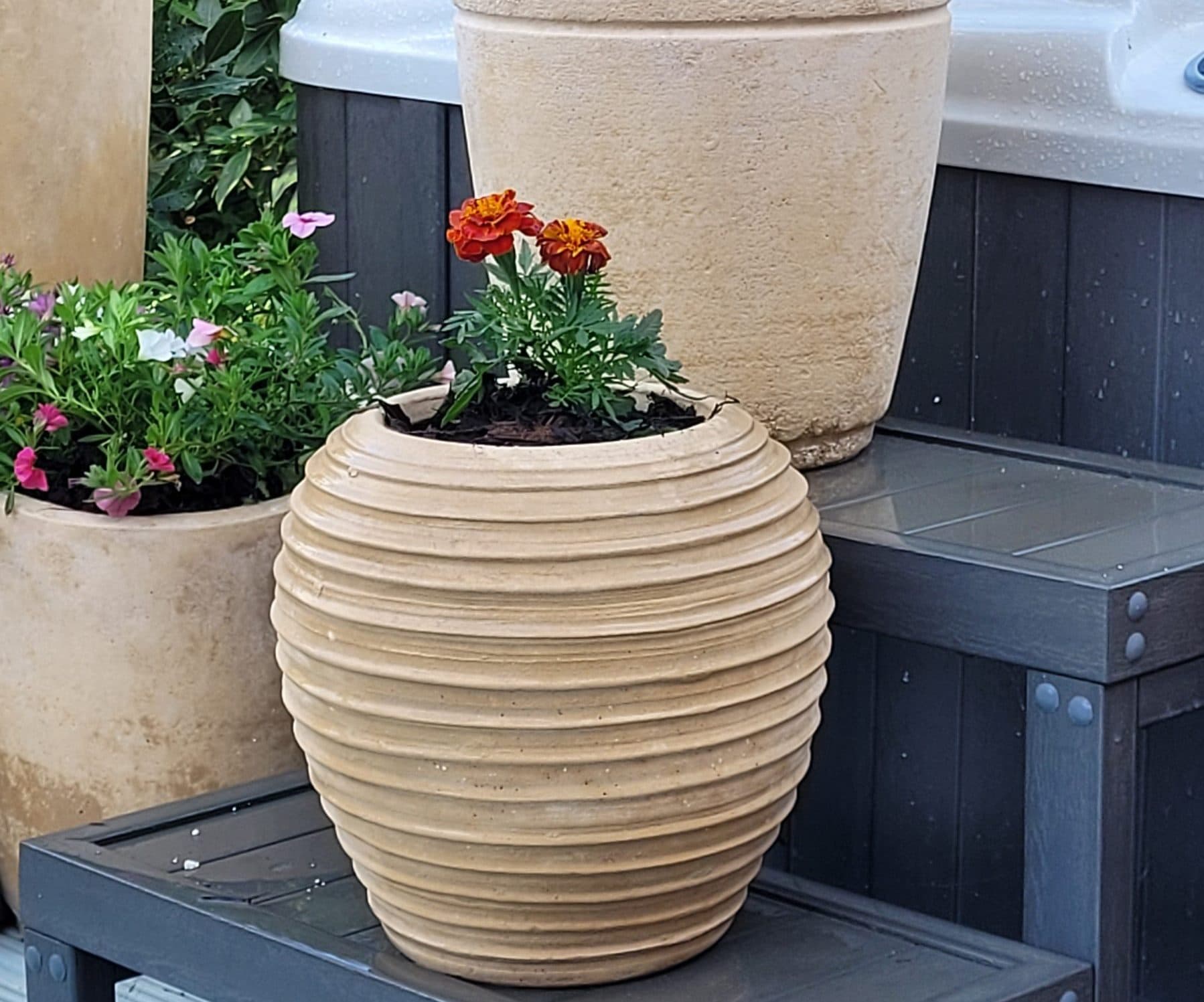 Florence Cluster 3 planter Tubs
