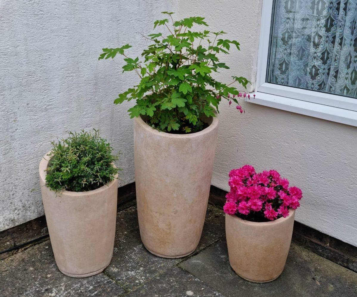 Florence Cluster 3 planter Tubs