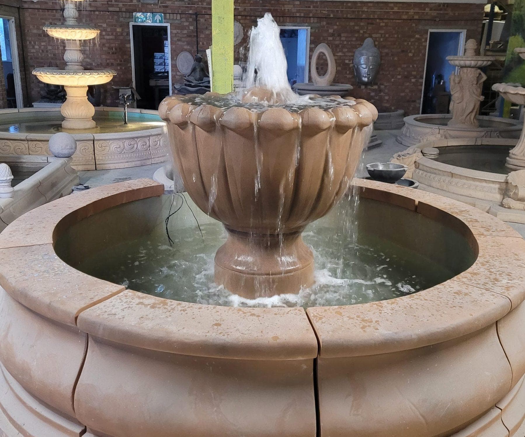 Oak Leaf fountain with large Stanford Pool Surround other pools available