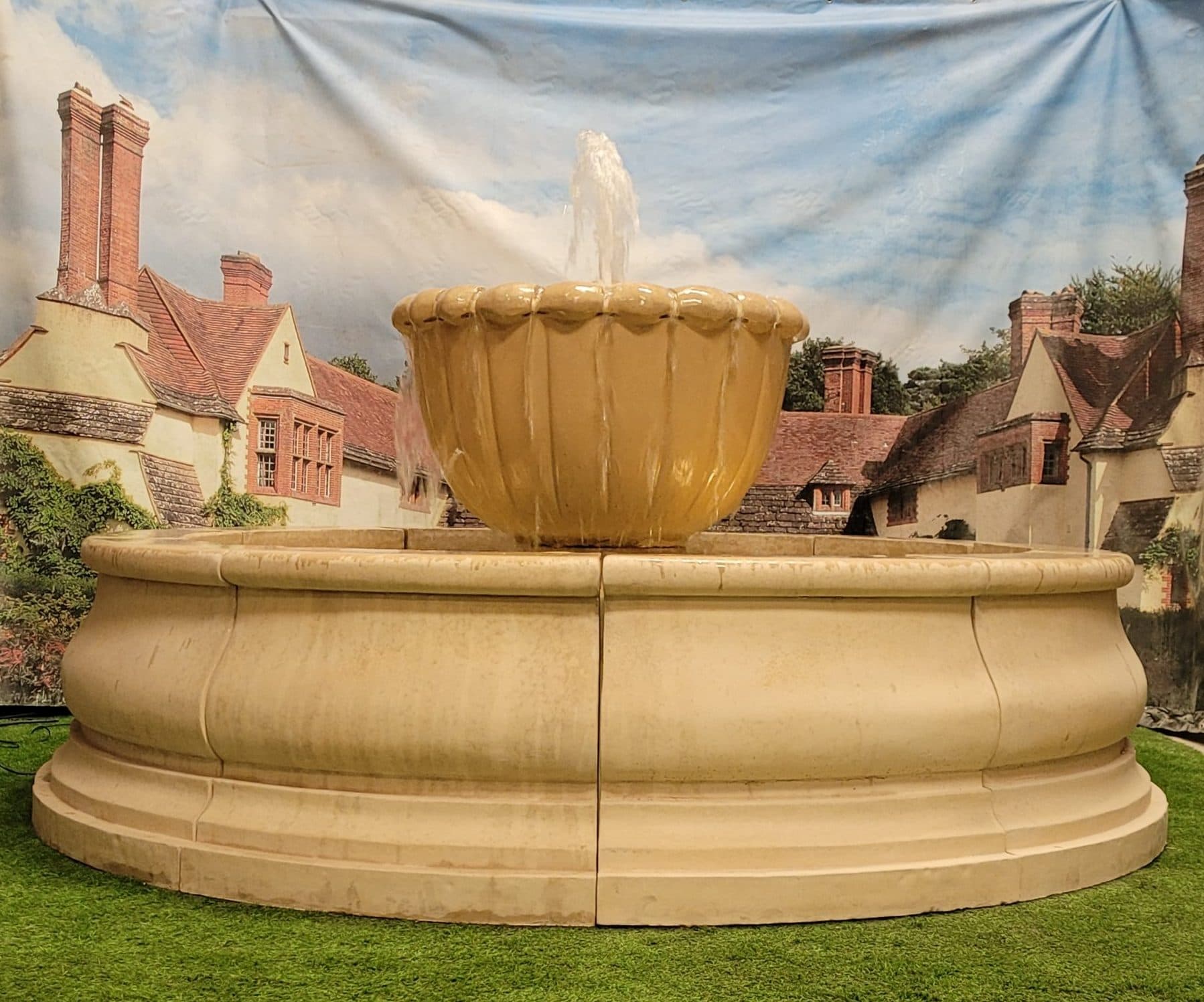Oak Leaf fountain with large Stanford Pool Surround other pools available