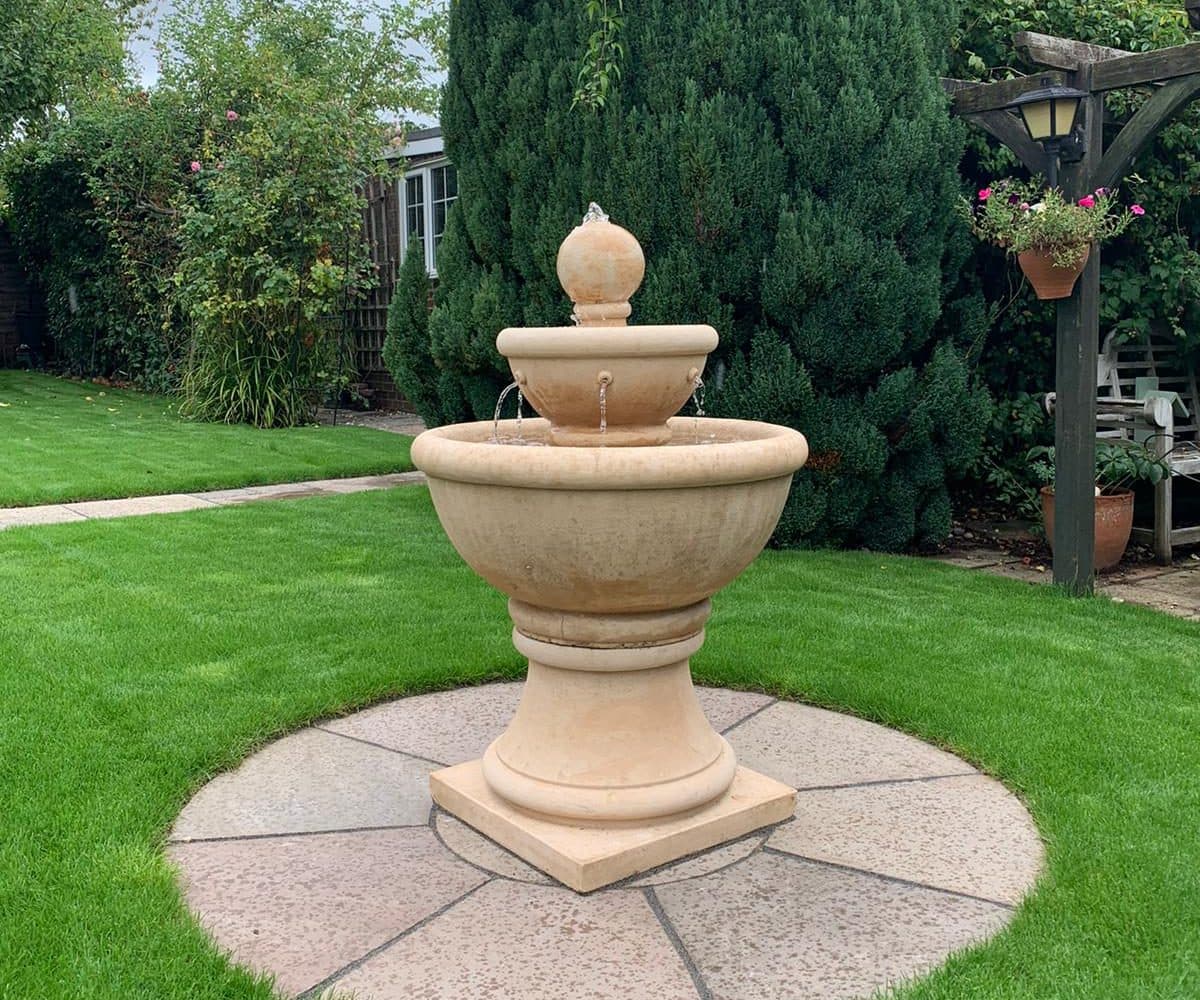Camelot water fountain