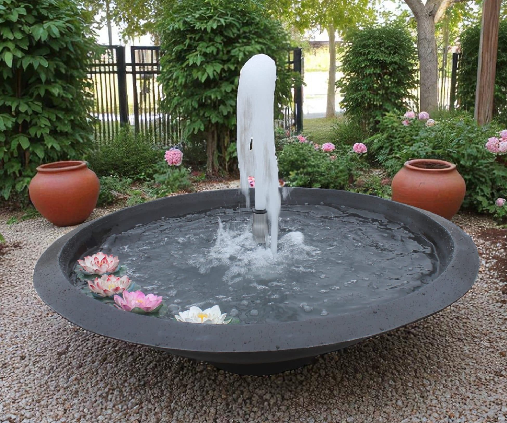 Large Riviera water fountain
