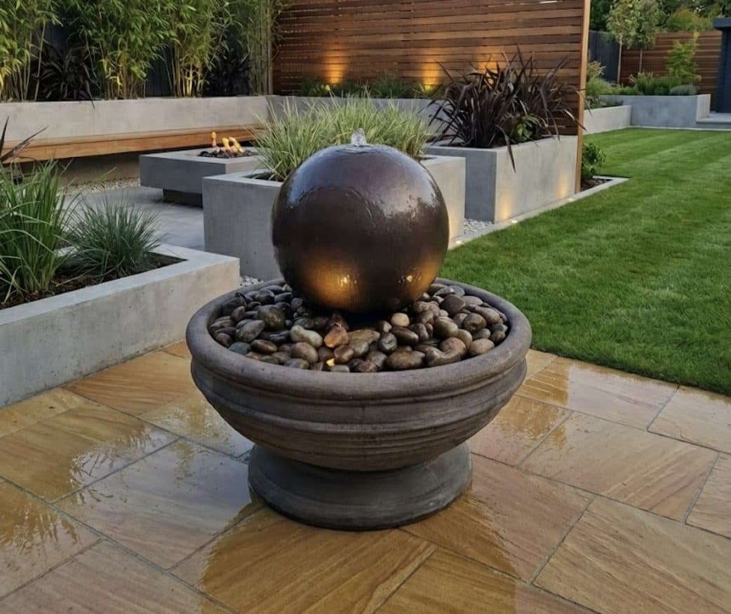 ex display Dorchester globule water feature