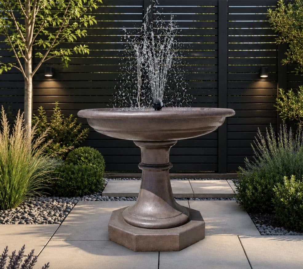 Extra large Renaissance fountain 140 cm wide, by 120 cm tall