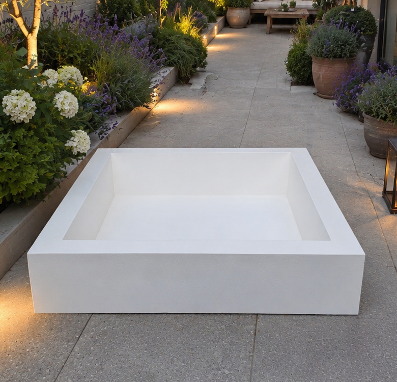 Finalising Fountain installation