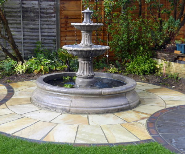 4 foot fountain double pool surround 1