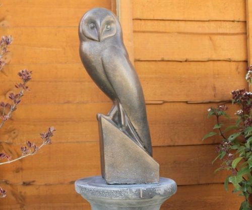 small owl plinth