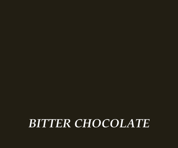 bitter chocolate