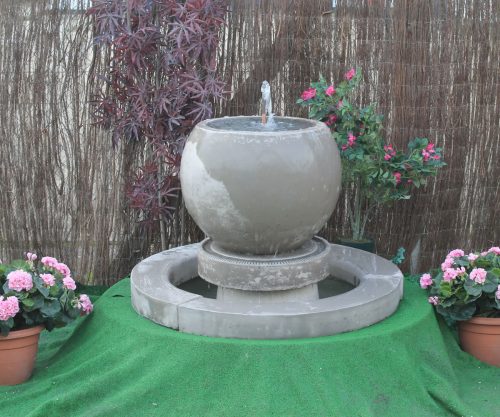 bowl tub sump fountain