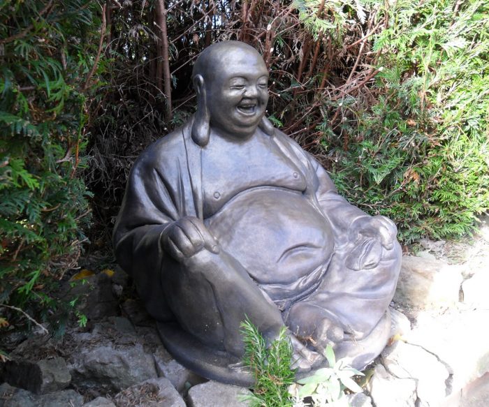 massive laughing buddha