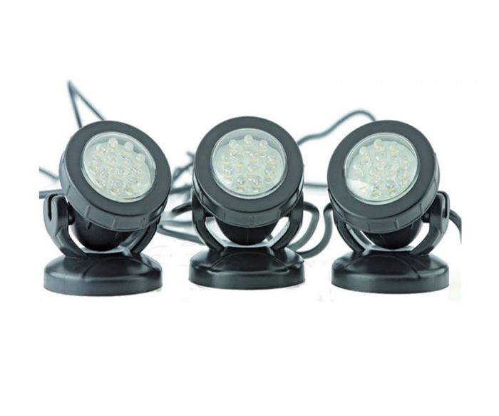 set 3 led lights smaller features