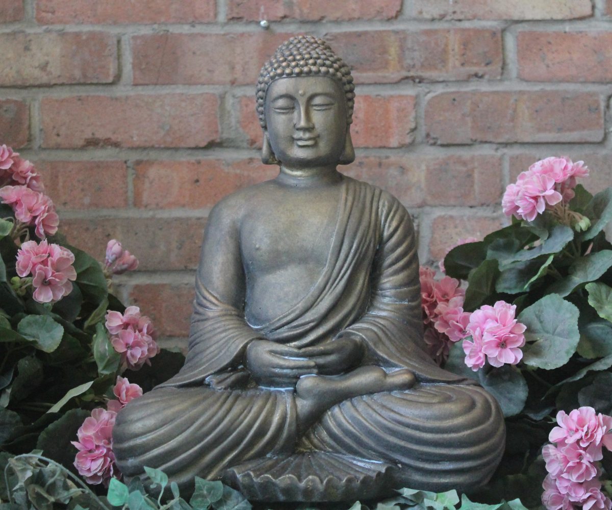 Compassion Buddha Stone Garden Ornaments & Garden Statues in UK